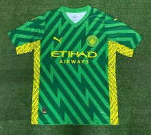 Manchester City goalkeeper Fans  1:1 Quality Soccer Jersey    23-24
