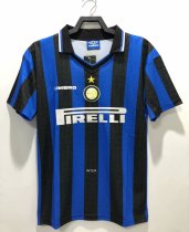 Retro Inter Milan Home 1:1 Quality Soccer Jersey    1997-1998