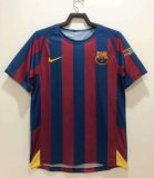 Retro Barcelona Home  Champions League 1：1 (带小英文) 2005-2006