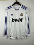 Retro Real Madrid Home Long Sleeve 2010-2011