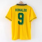 Retro Brazil Home 1:1 Quality Soccer Jersey   1994