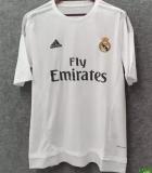 Retro Real madrid Home  1:1 Quality Soccer Jersey    2015-2016