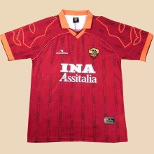 Retro Roma Home 1:1 Quality Soccer Jersey  1999-2000