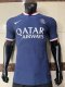 PSG Casual Edition Royal blue Player 1:1 Quality Soccer Jersey    23-24