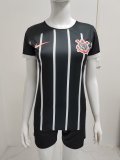 Corinthians Away Women  1:1 Quality Soccer Jersey  23-24