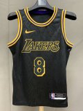 NBA Laker black Kobe Bryant No.8 .24 1:1