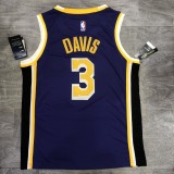 NBA Lakers crew neck Vintage purple 3 Davis  with chip  1:1