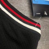 NBA  Bulls crew neck black No.1 rose ribbon chip  1:1
