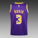 NBA Laker purple  Davis No.3 1:1
