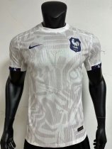 France Away Player 1:1 Quality Soccer Jersey  23-24