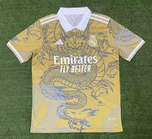 Real Madrid  golden dragon  Fans  1:1 Quality Soccer Jersey    23-24