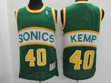 NBA Supersonic retro 40 Sean Camp Green