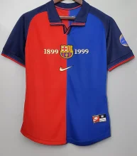 Retro Barcelona 100th Anniversary Version Home 1:1 Quality Soccer Jersey