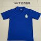 Retro Brazil Away 1:1 Quality Soccer Jersey   1957-1962