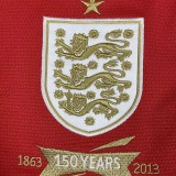 Retro England Away  1:1 Quality Soccer Jersey  2013-2014