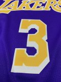 NBA Laker purple  Davis No.3 1:1