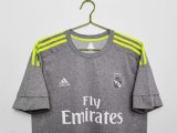 Retro Real madrid Away 1:1 Quality Soccer Jersey    2015-2016