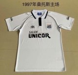 Retro Santos FC Home Fans 1:1 Quality Soccer Jersey  1997