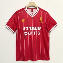Retro  Liverpool Home  1:1 Quality Soccer Jersey  1981-1984