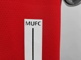 Retro Manchester United Home With Embroidery Champion 1:1 Quality Soccer Jersey   2007-2008