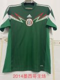 Retro Mexico Home Fan  1:1 Quality Soccer Jersey  2014