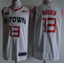 NBA  New season rockets (new fabric printing) 13 Hardon White City Edition