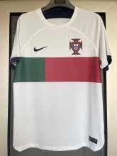 Portugal  Away  Fans 1:1 Quality Soccer Jersey  2022