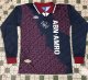 Retro Ajax Away Long Sleeve 1:1 Quality Soccer Jersey  1994-1995