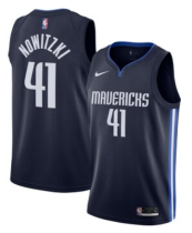 NBA New season Mavericks (new fabric print) No.41 Nowitzki