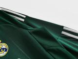 Retro Real Madrid Green Third Long Sleeve 1:1 Quality Soccer Jersey  2012-2013
