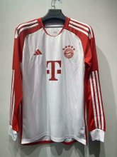 Bayern Munich  Home Long Sleeve   Fans 1:1 Quality Soccer Jersey   23-24