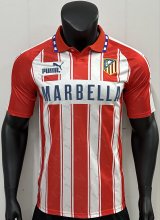 Retro Atletico Madrid Home 1:1 Quality Soccer Jersey  1994-1995