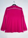 Retro Real Madrid Home  Long Sleeve Pink   2014-2015