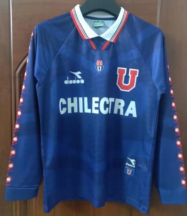 Retro Universidad De Chile Home Fans long sleeve 1996