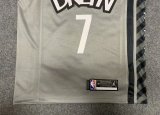 NBA Nets grey Durant No.7  1:1