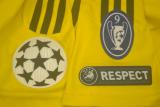 Retro Real Madrid Yellow GK 1:1 Quality Soccer Jersey    2010-2011