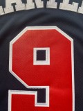 2000 Carter death button blue jersey