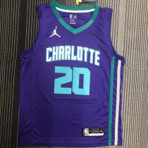 NBA Hornets Jordan HAYWARO #20 Top Quality Hot Pressing