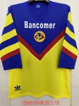 Club América  Home Long Sleeve  Fans  1:1 Quality Soccer Jersey    1998-1999