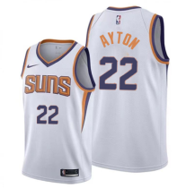 NBA New Suns #22 Ayton white