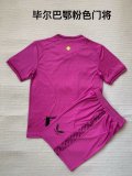 Athletic Bilbao goalkeeper pink  kids  1:1 Quality Soccer Jersey   23-24