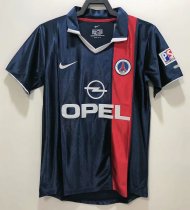 Retro Paris Home 1:1 Quality Soccer Jersey  2001-2002