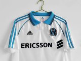 Retro  Marseille Home 1:1 Quality Soccer Jersey  1998-1999
