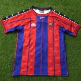 Retro Barcelona Home  1:1 Quality Soccer Jersey   1997-1998