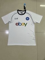 Napoli White Training   Fans 1:1 Quality Soccer Jersey   23-24
