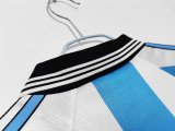 Retro  Argentina Home 1:1 Quality Soccer Jersey  1998