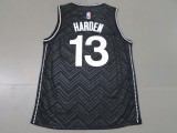 NBA 2021 Nets #13 Harden award black