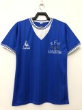 Retro Everton Home 1:1 Quality Soccer Jersey  1985