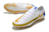 耐克 Phantom GT白蓝色防水全针织原装底FG足球鞋Nike Phantom GT Elite FG39-45