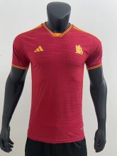 Roma Home Player  1:1 Quality Soccer Jersey  23-24
